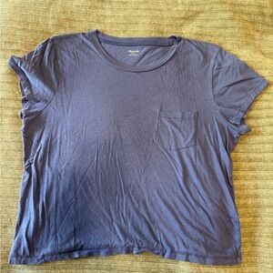 Madewell Purple Short Sleeve Tee
